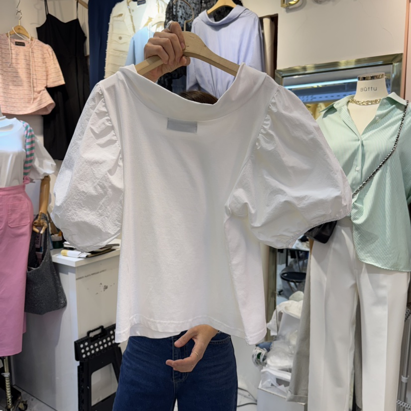 BUTTU東大門代購女裝新品25春夏真品人氣推薦職業襯衫蕾絲衫10 O CLOCK/Buttu襯衫/蕾絲衫