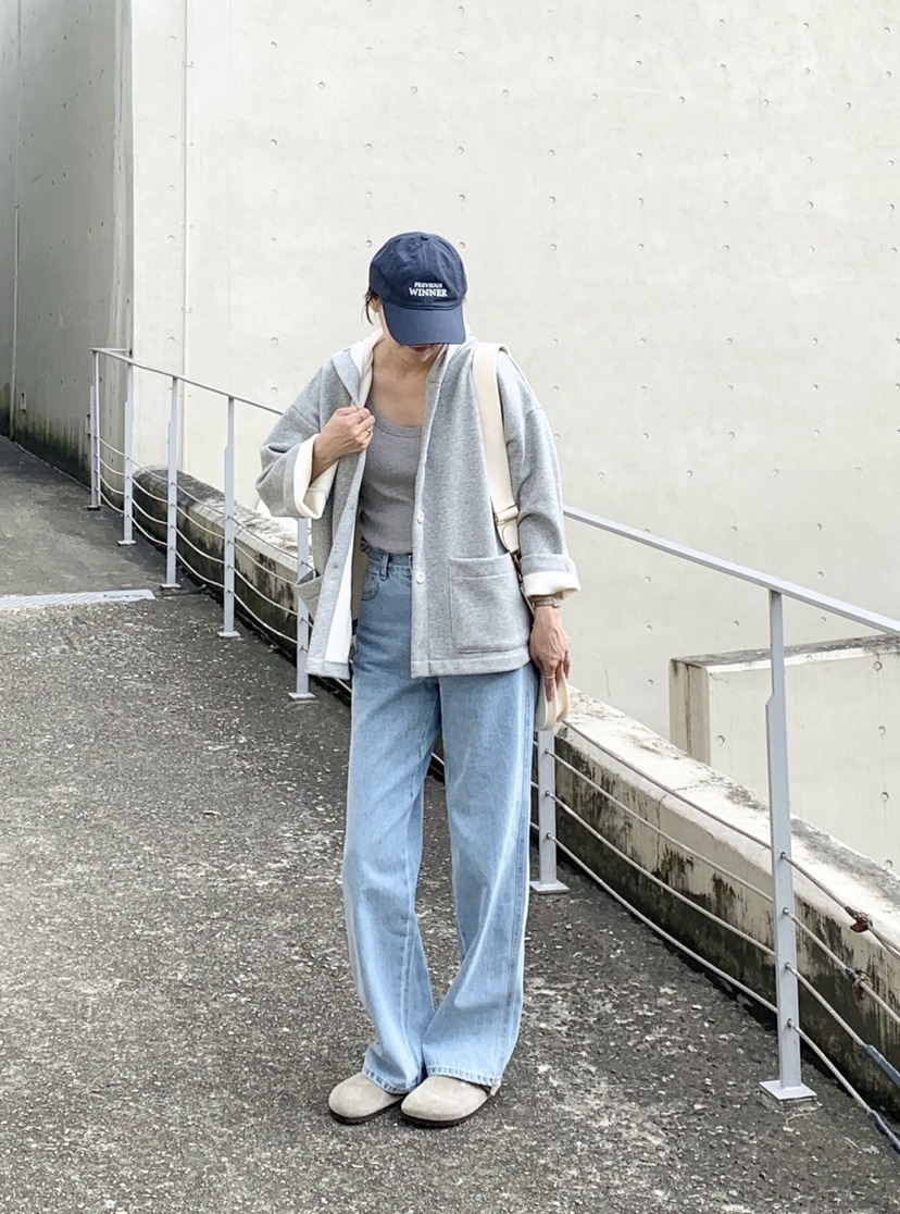 COURGETTE韓國㊣直郵東大門代購女裝新品推薦25春夏熱賣牛仔褲COURGETTE牛仔褲