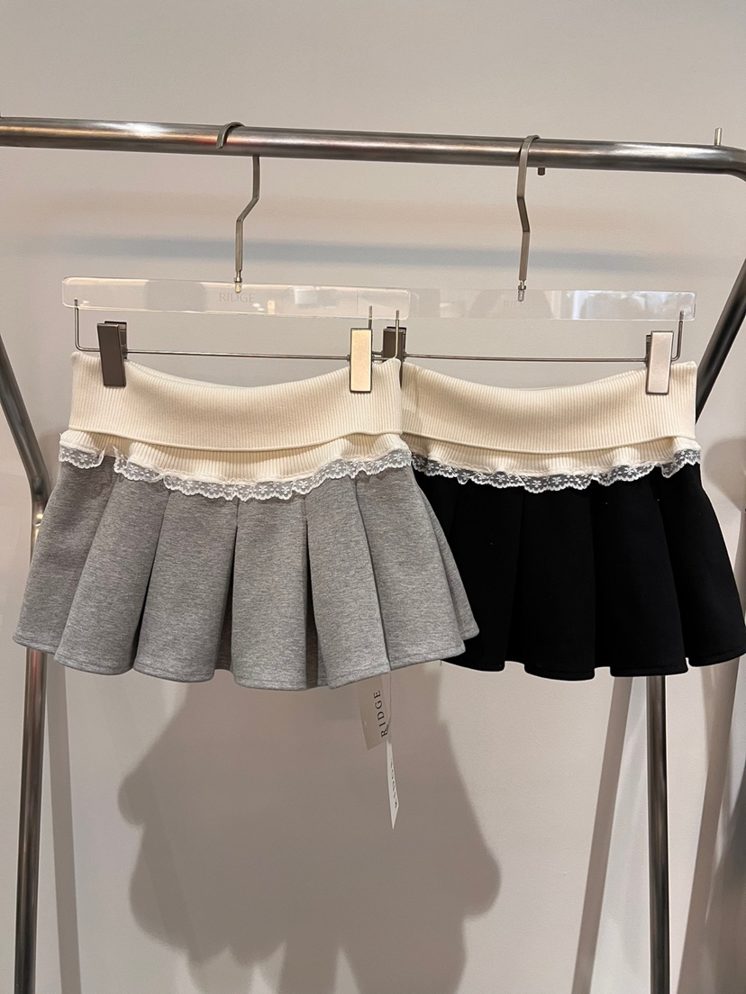 RIDGE-P韓國代購女士新品25春夏人氣職業推薦休閑時尚短裙RIDGE-P短裙
