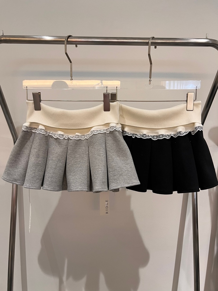 RIDGE-P韓國代購女士新品25春夏人氣職業推薦休閑時尚短裙RIDGE-P短裙