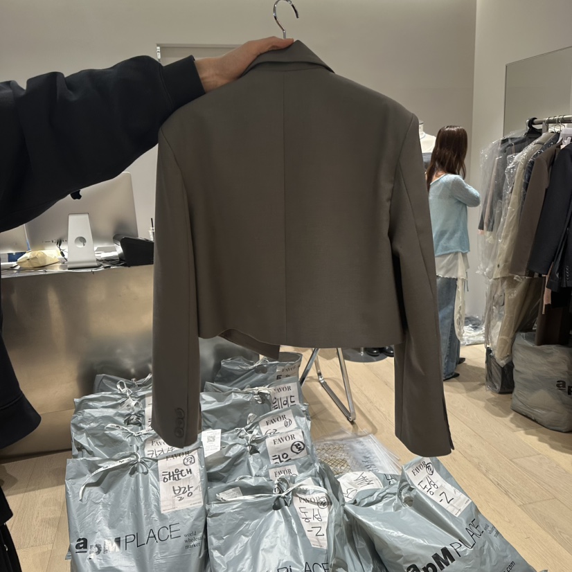 FAVOR-P韓國㊣直郵東大門代購女裝新品休閑人氣熱賣25春夏夾克FAVOR夾克