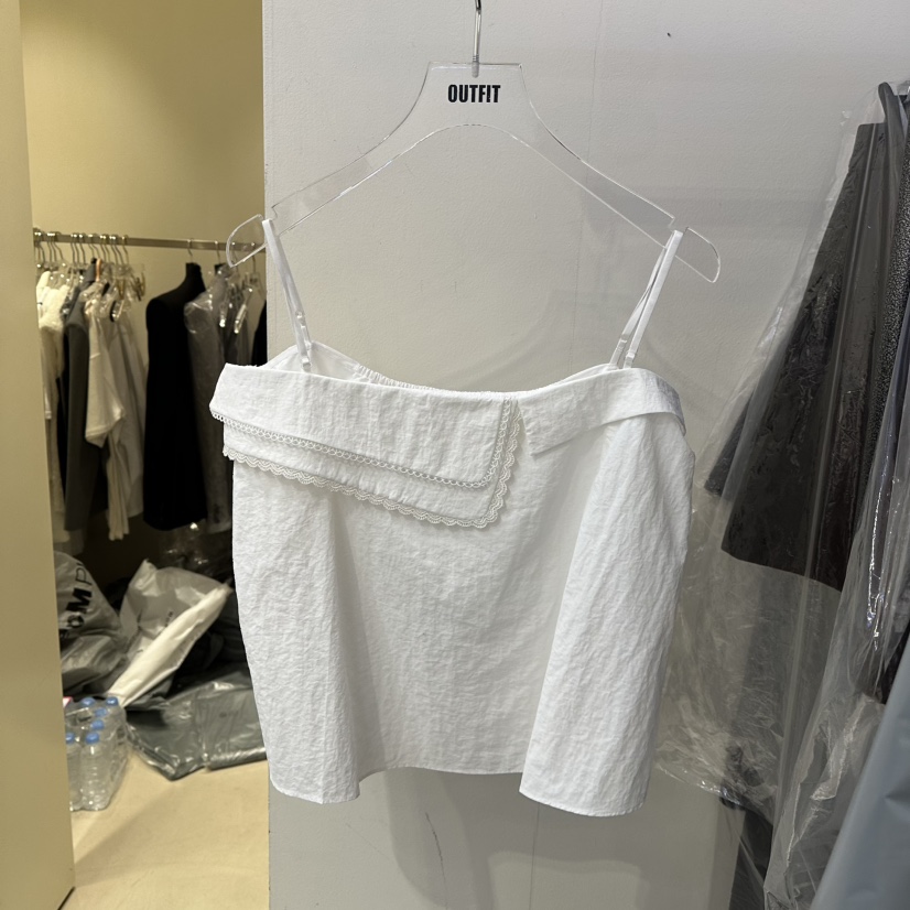 OUTFIT韓國直郵㊣女裝新款職業人氣推薦25春夏休閑吊帶背心OUTFIT吊帶/背心
