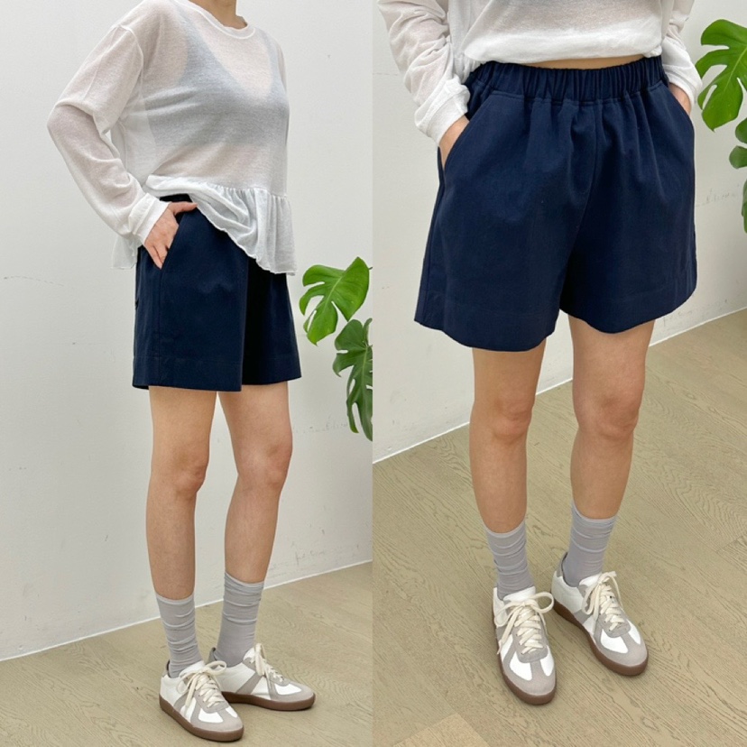 BUT直郵韓國代購㊣女裝新款職業人氣25春夏熱賣休閑短褲口袋button短褲