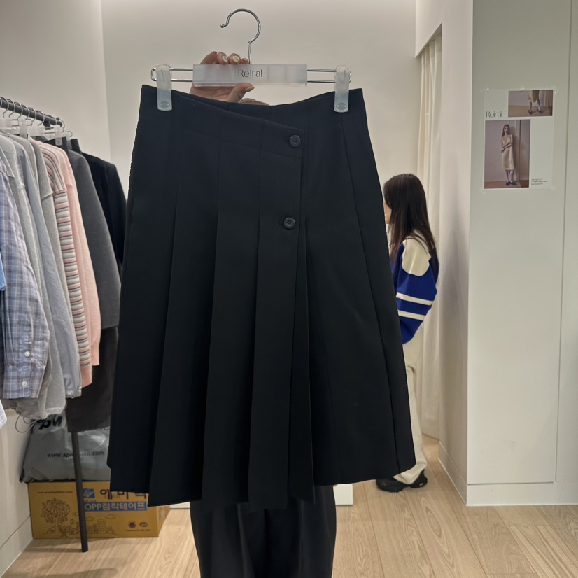 REIRAI韓國直郵㊣女裝新款熱賣時尚推薦職業休閑人氣25春夏長裙Reirai長裙圖色2