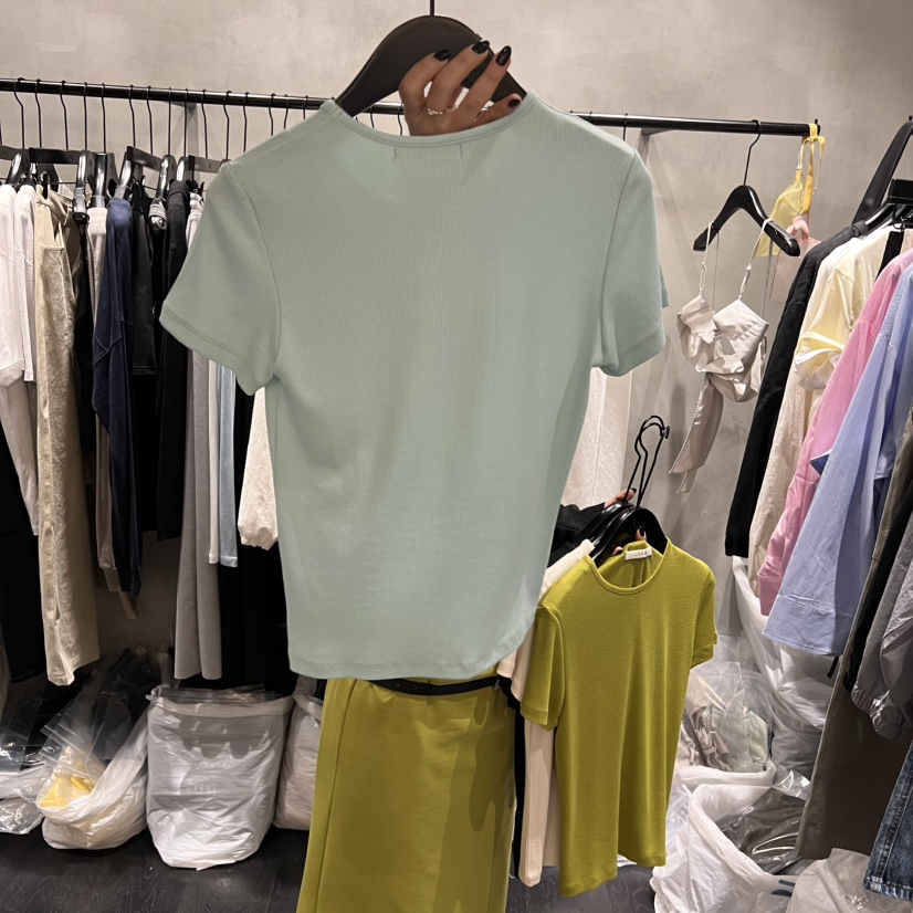TUG韓國㊣直郵東大門代購女裝新品時尚休閑人氣推薦25春夏T恤TUGT恤