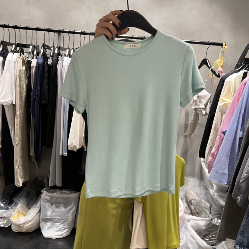 TUG韓國㊣直郵東大門代購女裝新品時尚休閑人氣推薦25春夏T恤TUGT恤圖色2