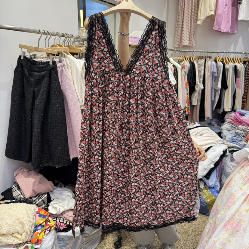 HAPPYBERRY直郵韓國代購㊣女裝新品職業25春夏休閑推薦連衣裙HAPPYBERRY連衣裙