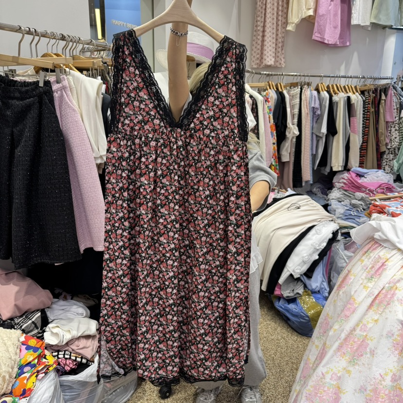 HAPPYBERRY直郵韓國代購㊣女裝新品職業25春夏休閑推薦連衣裙HAPPYBERRY連衣裙
