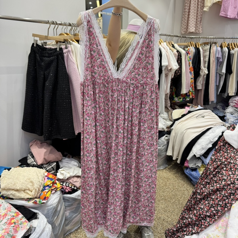 HAPPYBERRY直郵韓國代購㊣女裝新品職業25春夏休閑推薦連衣裙HAPPYBERRY連衣裙圖色2