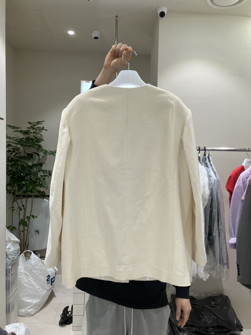 NOFYBE韓國直郵㊣女裝新款熱賣時尚推薦休閑人氣職業夾克亞麻NOFYBE夾克
