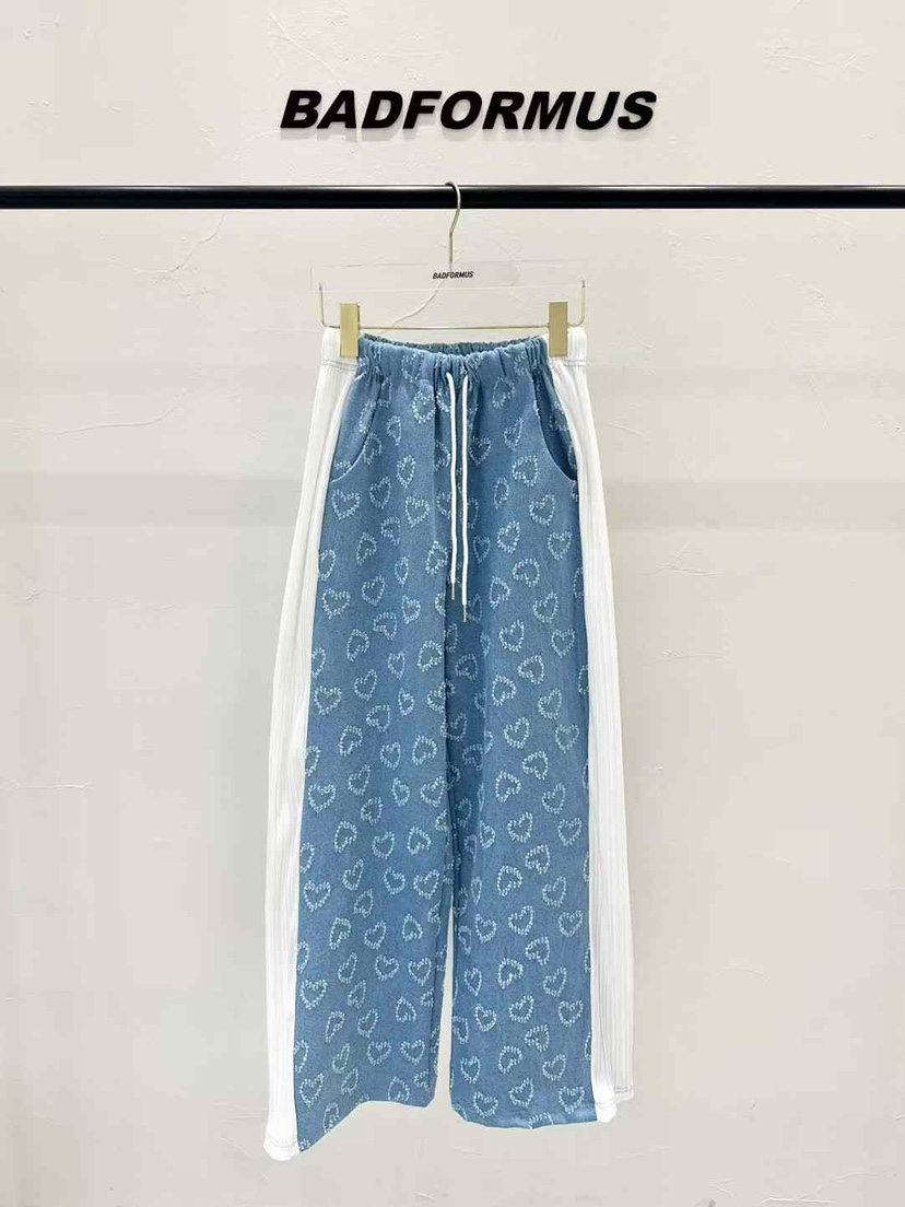 BADFORMUS韓國直郵㊣女裝新品熱賣25春夏人氣休閑時尚休閑褲BADFORMUS休閑褲