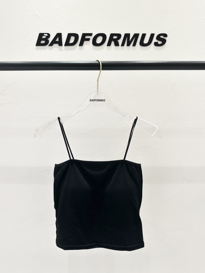 BADFORMUS韓國㊣直郵東大門代購女裝新品時尚休閑人氣吊帶背心BADFORMUS吊帶/背心圖色2