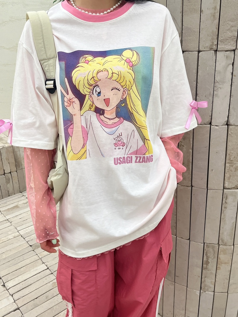 MA NYO韓國直郵㊣女裝新品推薦時尚人氣25春夏職業熱賣T恤MA NYOT恤