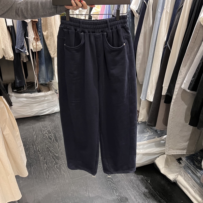 TUG韓國直郵㊣東大門實拍女裝新品推薦熱賣職業休閑褲不含腰帶TUG休閑褲圖色2