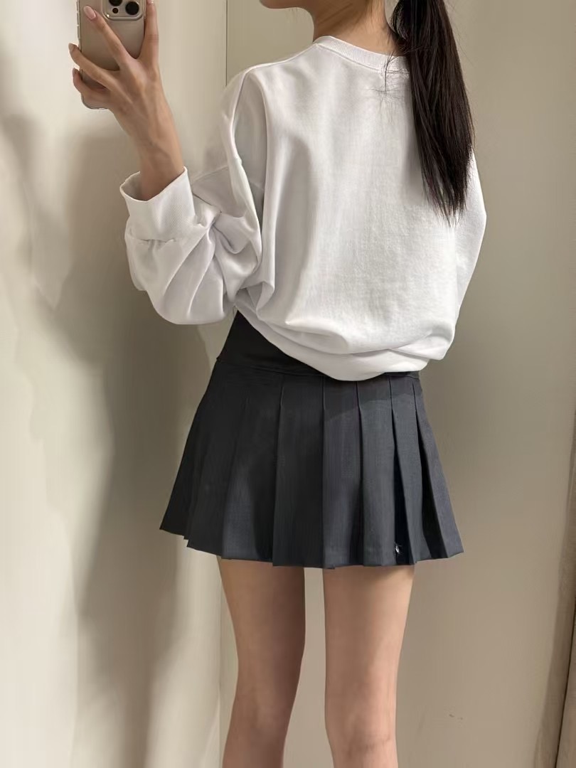 BOUND韓國直郵㊣東大門實拍女裝新款職業推薦25春夏休閑短裙BOUND短裙