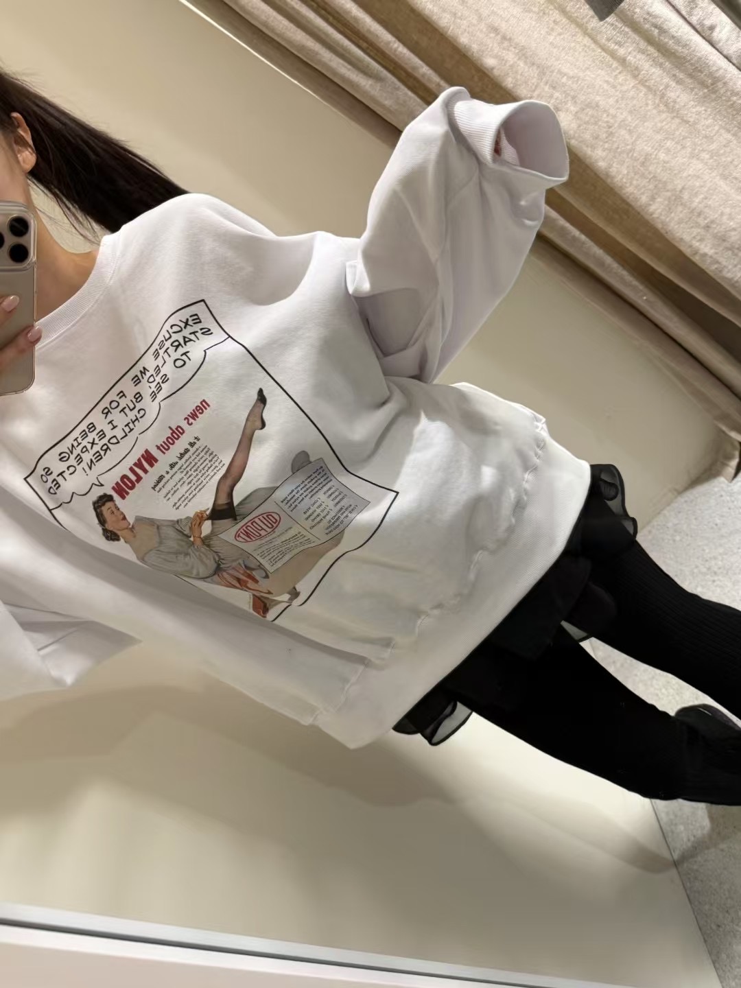 BOUND韓國直郵㊣東大門實拍女裝新款推薦職業熱賣休閑時尚衛衣BOUND衛衣