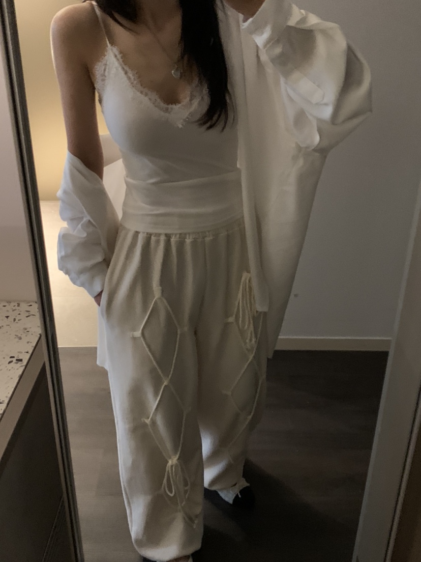 BADCALM直郵韓國代購㊣女裝新品推薦職業人氣25春夏休閑休閑褲BADCALM休閑褲