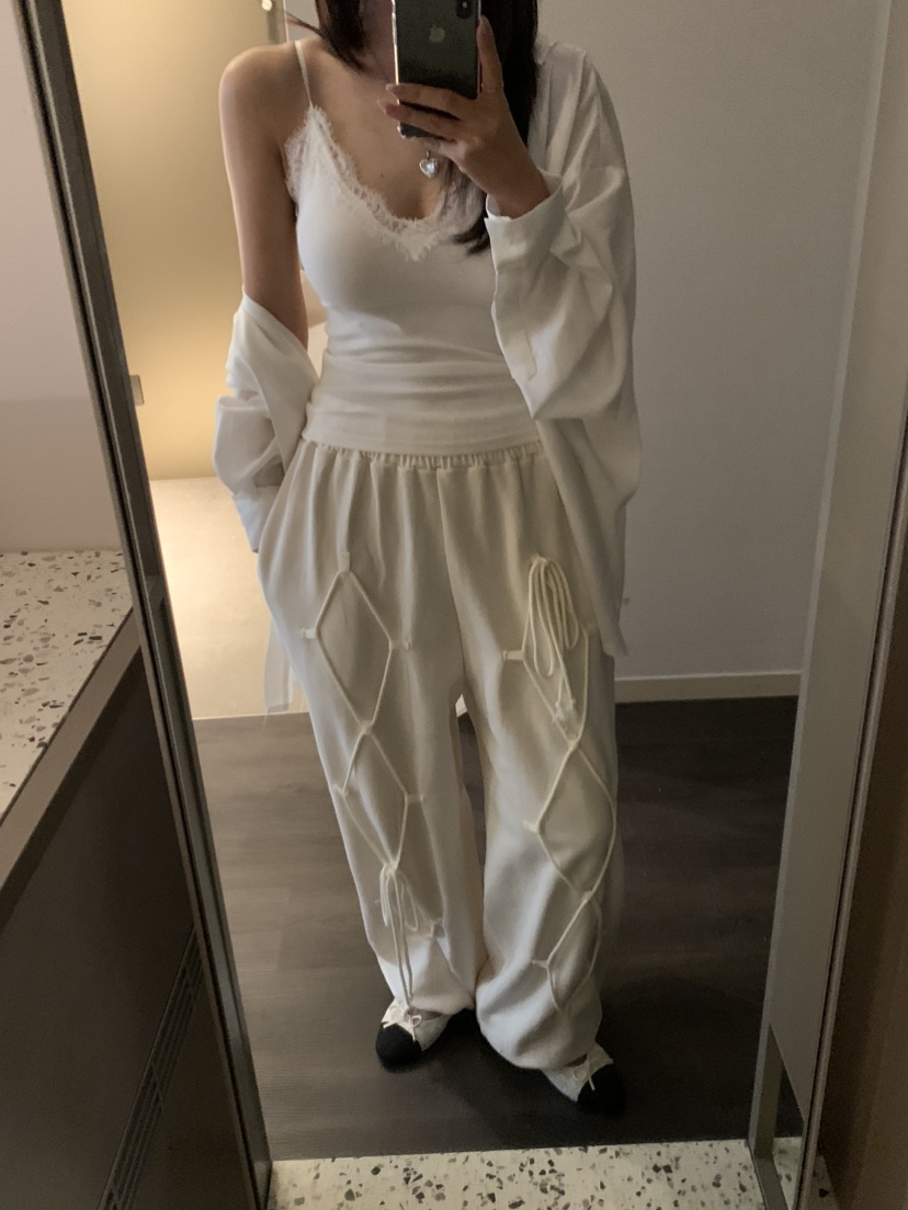 BADCALM直郵韓國代購㊣女裝新品推薦職業人氣25春夏休閑休閑褲BADCALM休閑褲