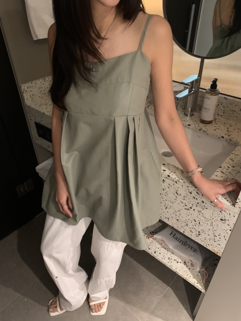 BADCALM韓國直郵㊣女裝新品熱賣時尚休閑25春夏推薦職業連衣裙BADCALM連衣裙