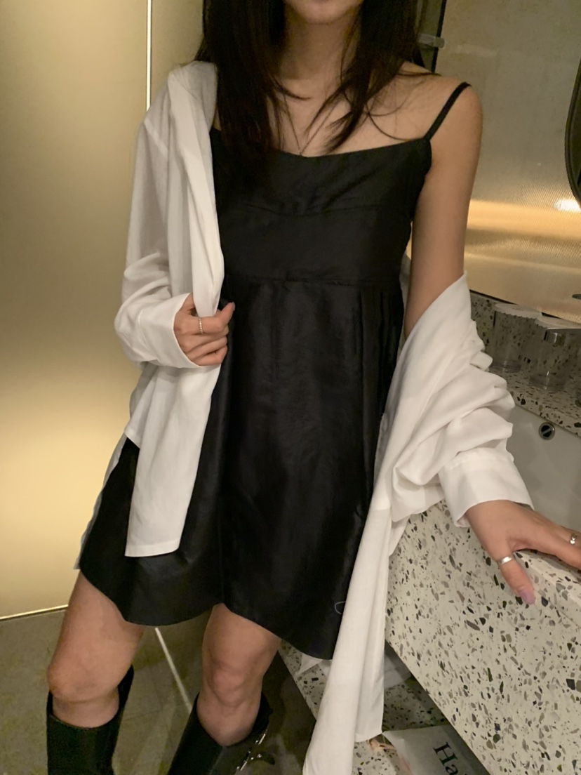 BADCALM韓國直郵㊣女裝新品熱賣時尚休閑25春夏推薦職業連衣裙BADCALM連衣裙