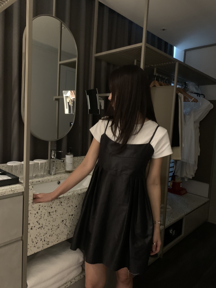 BADCALM韓國直郵㊣女裝新品熱賣時尚休閑25春夏推薦職業連衣裙BADCALM連衣裙