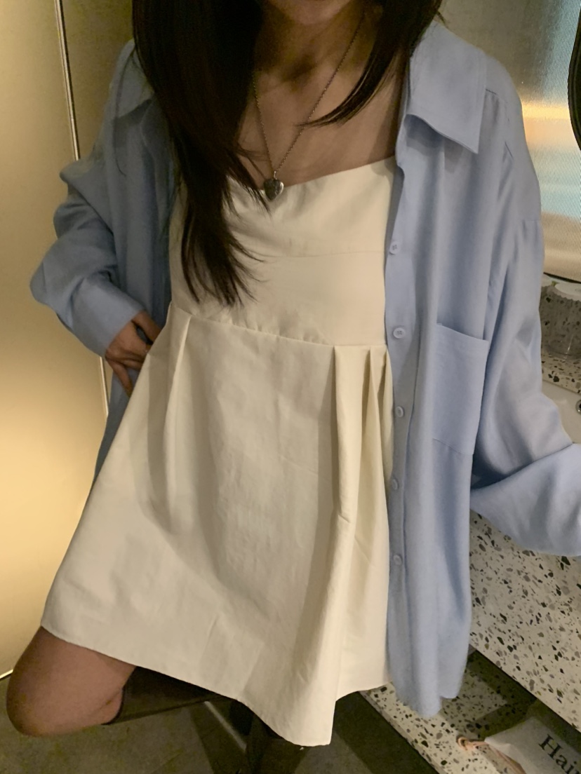BADCALM韓國直郵㊣女裝新品熱賣時尚休閑25春夏推薦職業連衣裙BADCALM連衣裙