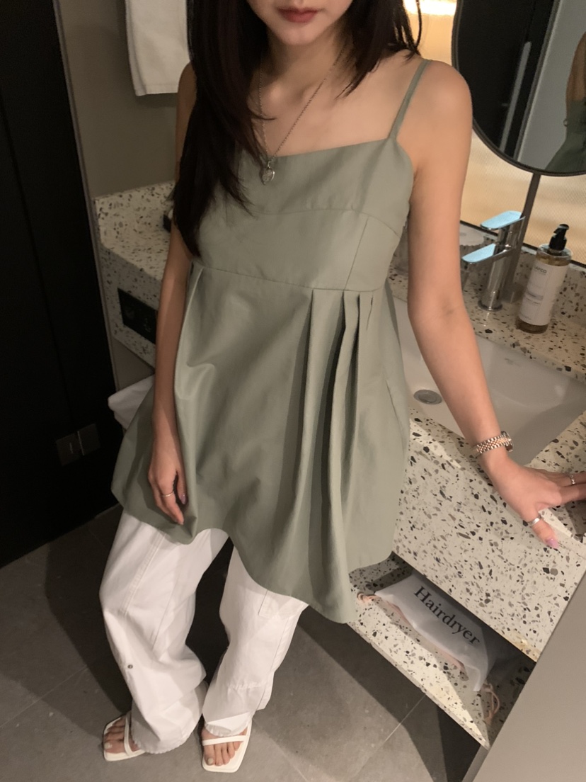 BADCALM韓國直郵㊣女裝新品熱賣時尚休閑25春夏推薦職業連衣裙BADCALM連衣裙