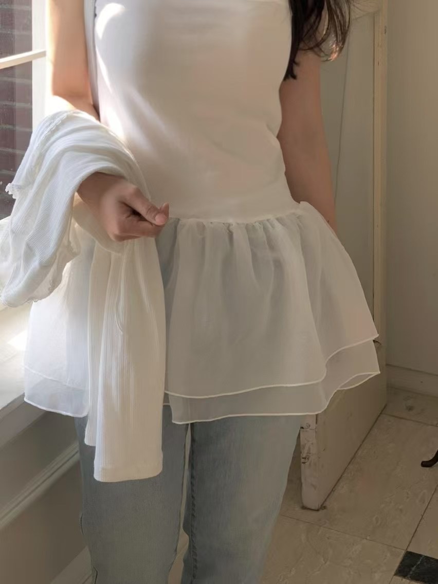 MINIT直郵韓國代購㊣女裝新款推薦熱賣人氣職業時尚吊帶背心MINIT吊帶/背心