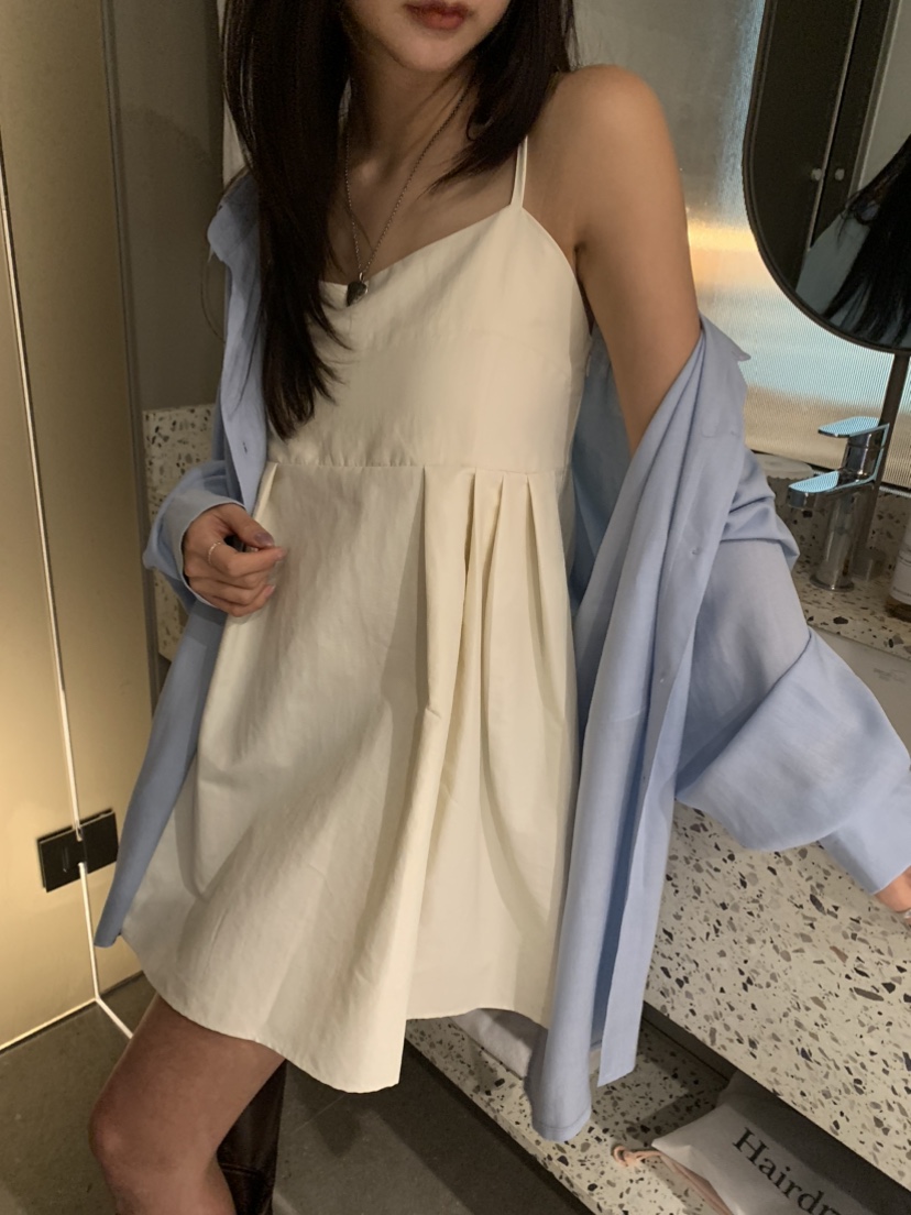 BADCALM韓國直郵㊣東大門實拍女裝新款25春夏襯衫蕾絲衫亞麻寬松BADCALM襯衫/蕾絲衫