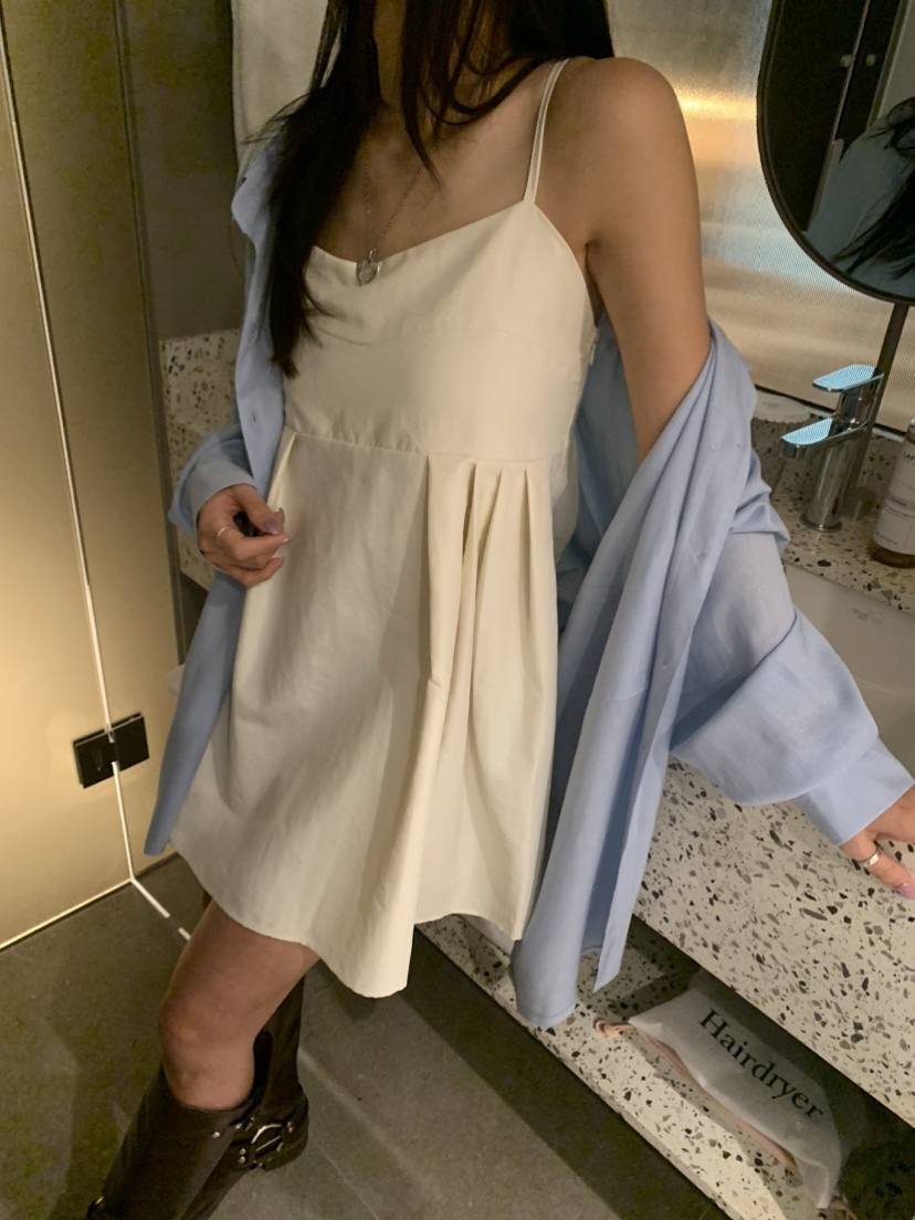 BADCALM韓國直郵㊣東大門實拍女裝新款25春夏襯衫蕾絲衫亞麻寬松BADCALM襯衫/蕾絲衫