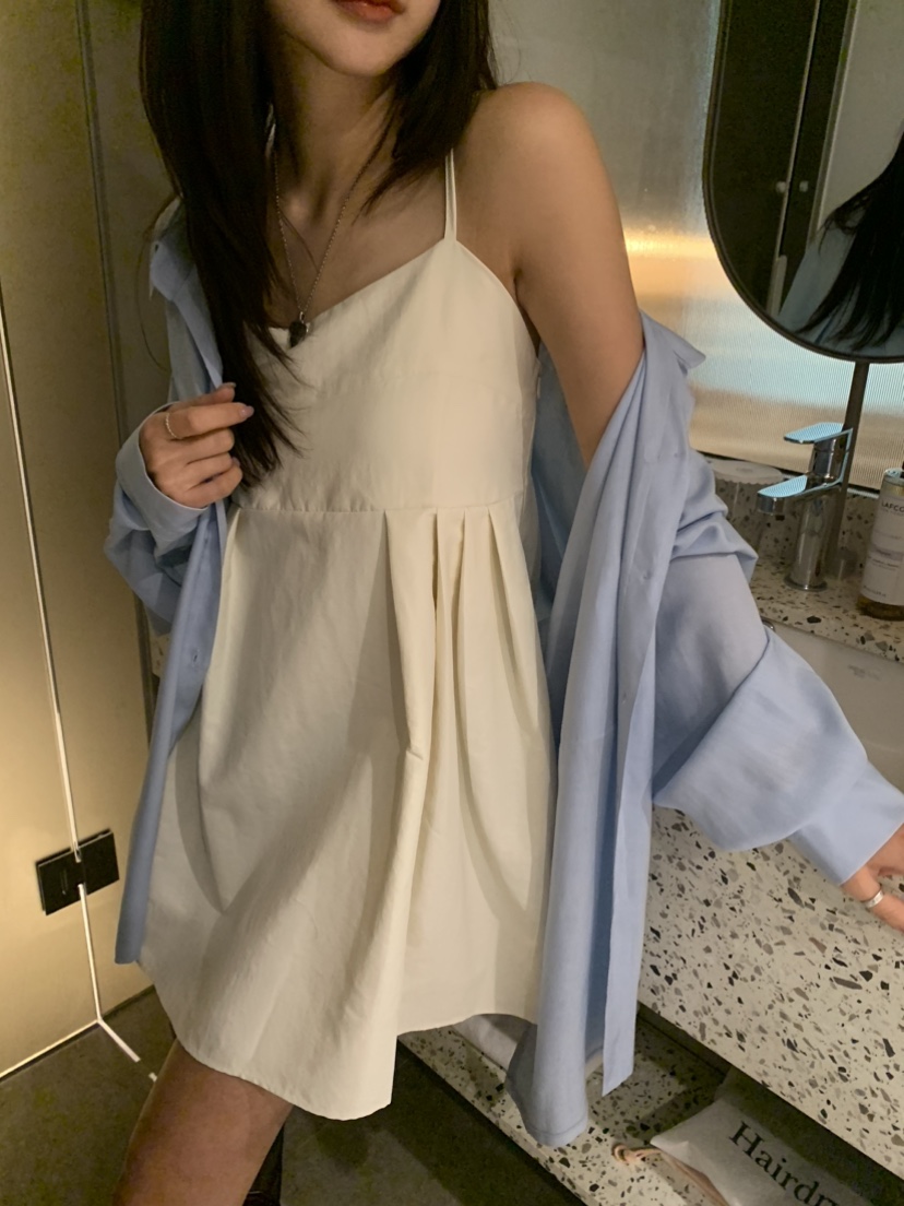 BADCALM韓國直郵㊣東大門實拍女裝新款25春夏襯衫蕾絲衫亞麻寬松BADCALM襯衫/蕾絲衫