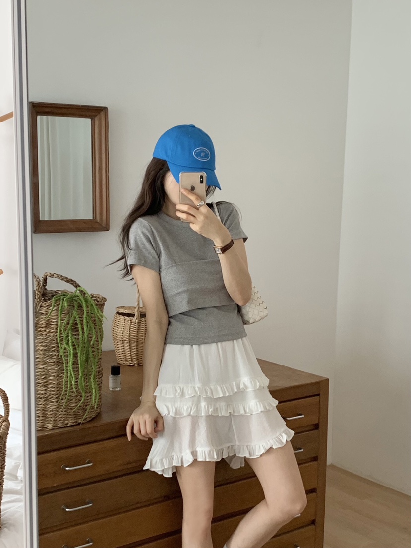 FORMSTUDIO韓國㊣直郵東大門代購女裝新品休閑熱賣人氣短裙FORMSTUDIO短裙