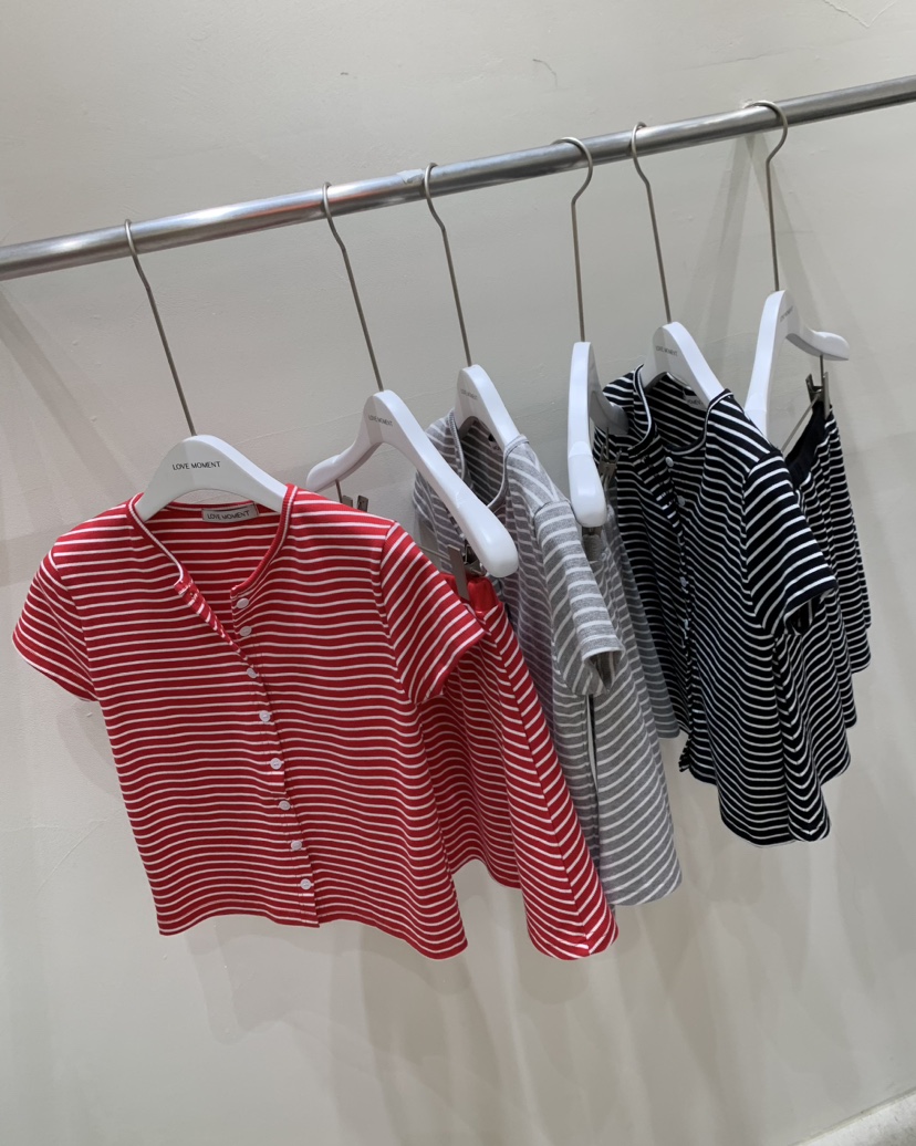 LOVE MOMENT直郵韓國代購㊣女裝新品時尚熱賣套裝套裝開衫LOVE MOMENT套裝