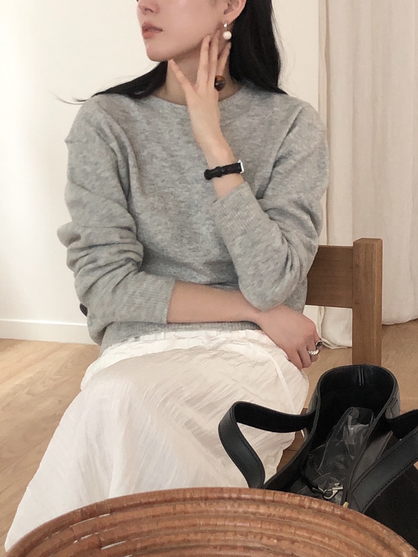 LE BUTTER韓國㊣直郵東大門代購女裝新款時尚25春夏針織衫LE BUTTER針織衫