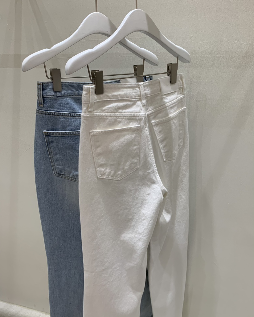 LOVE MOMENT韓國直郵㊣東大門實拍女裝新品休閑推薦牛仔褲LOVE MOMENT牛仔褲