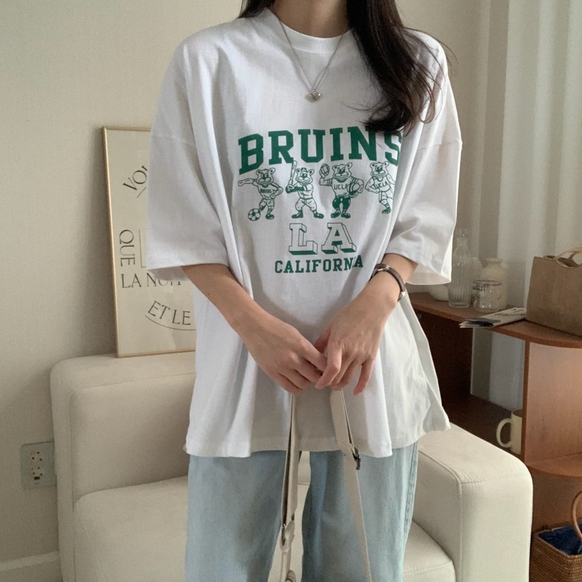 HELLO JINI直郵韓國代購㊣女裝新款人氣休閑25春夏熱賣T恤HELLO JINIT恤