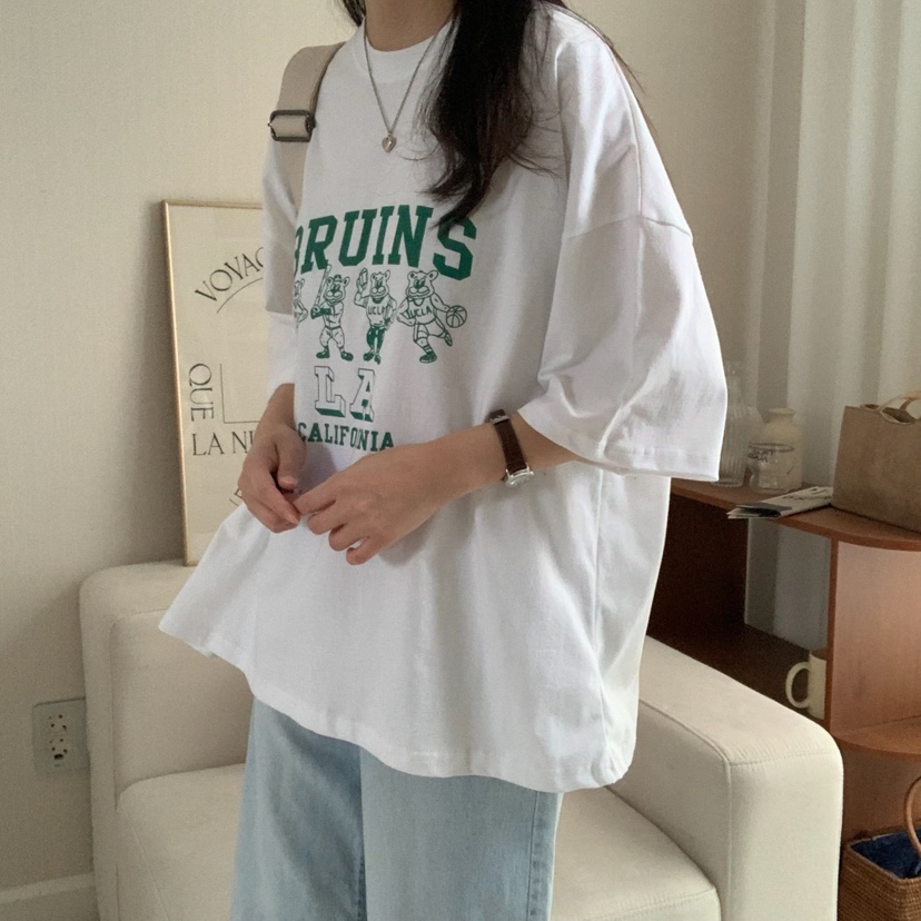 HELLO JINI直郵韓國代購㊣女裝新款人氣休閑25春夏熱賣T恤HELLO JINIT恤