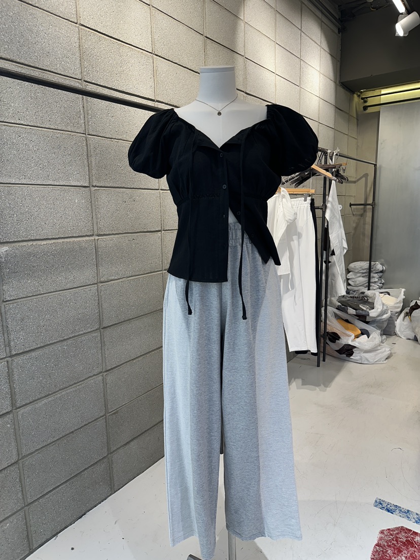 ON THE MODE韓國直郵㊣東大門實拍女裝新品25春夏推薦休閑褲ON THE MODE休閑褲