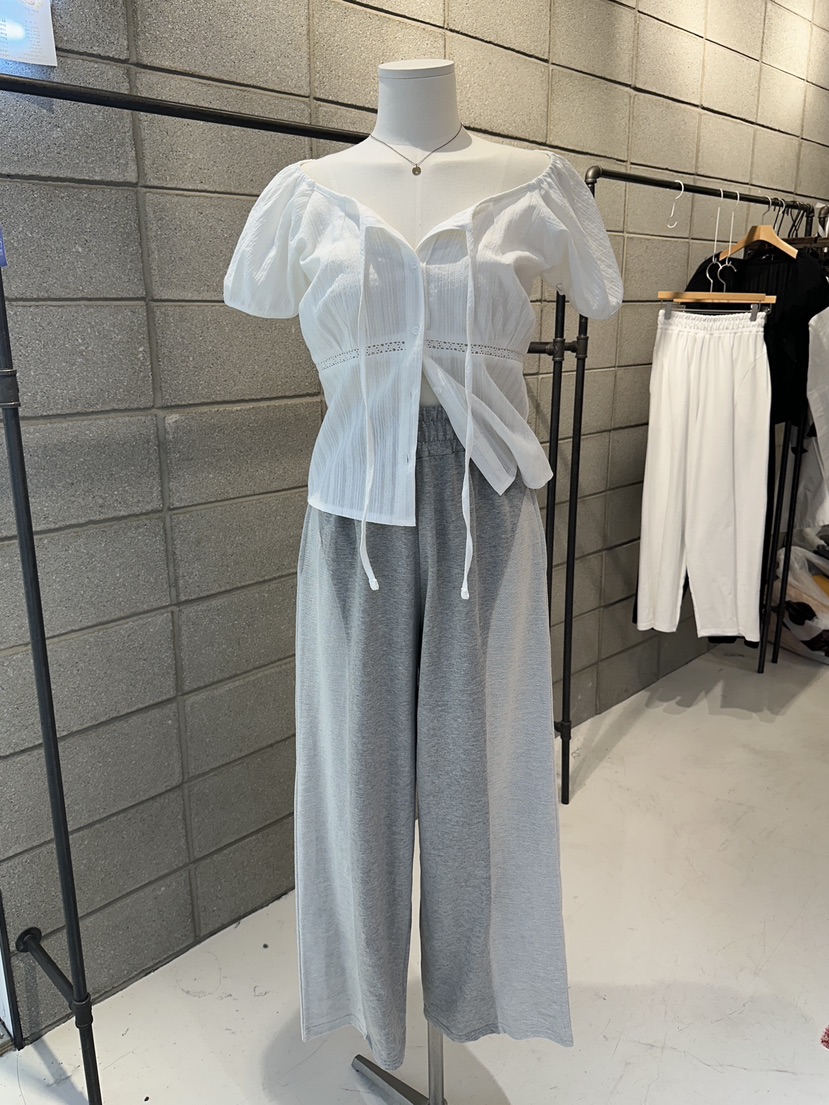 ON THE MODE韓國直郵㊣東大門實拍女裝新品25春夏推薦休閑褲ON THE MODE休閑褲
