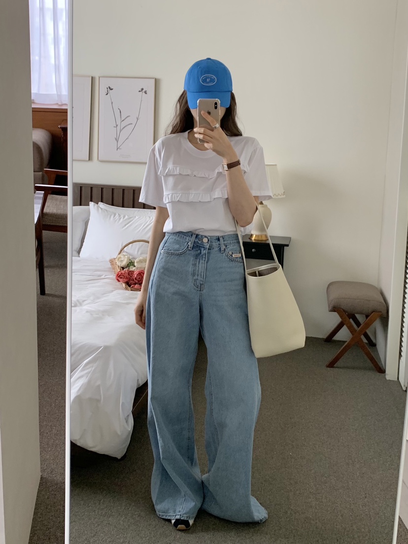FORMSTUDIO韓國直郵㊣女裝新款推薦25春夏熱賣時尚職業休閑T恤FORMSTUDIOT恤