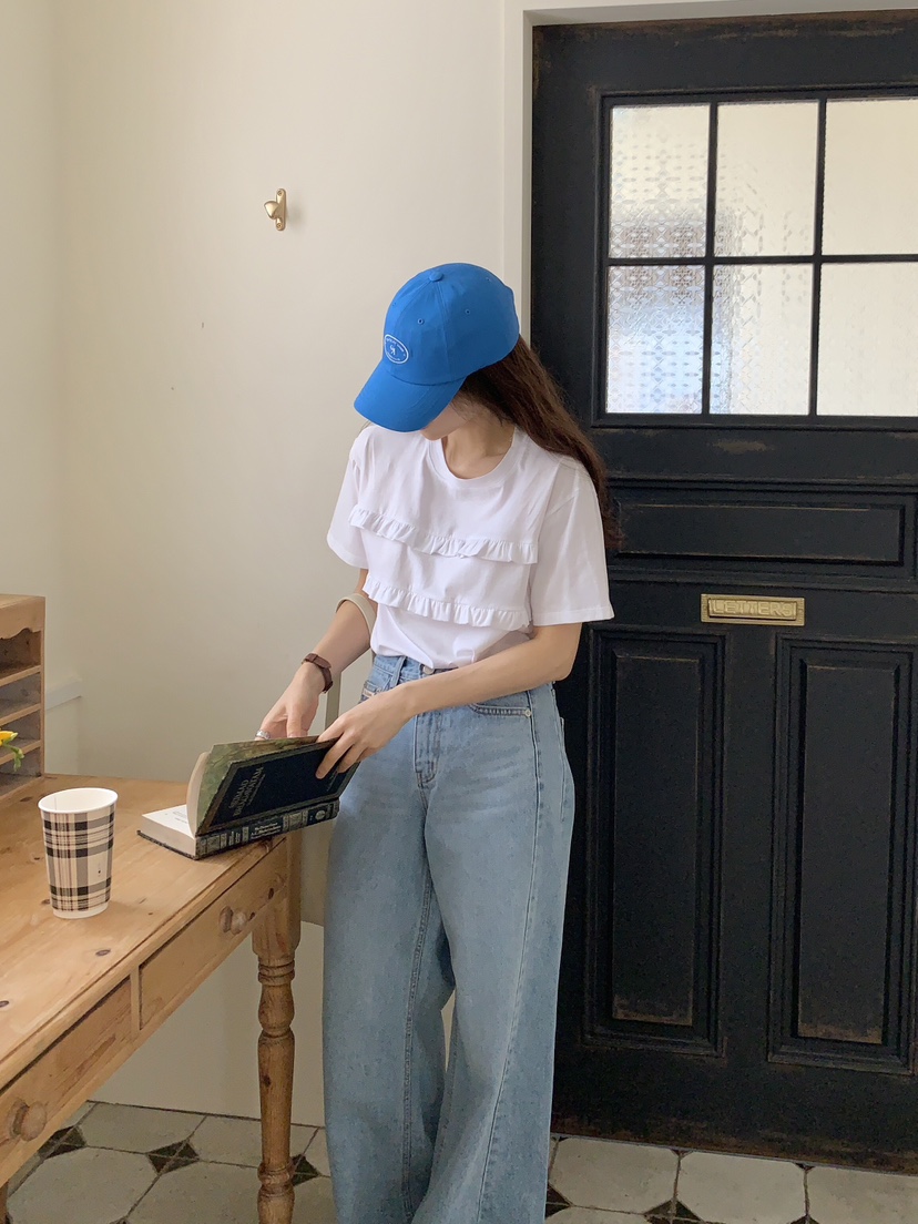 FORMSTUDIO韓國直郵㊣女裝新款推薦25春夏熱賣時尚職業休閑T恤FORMSTUDIOT恤