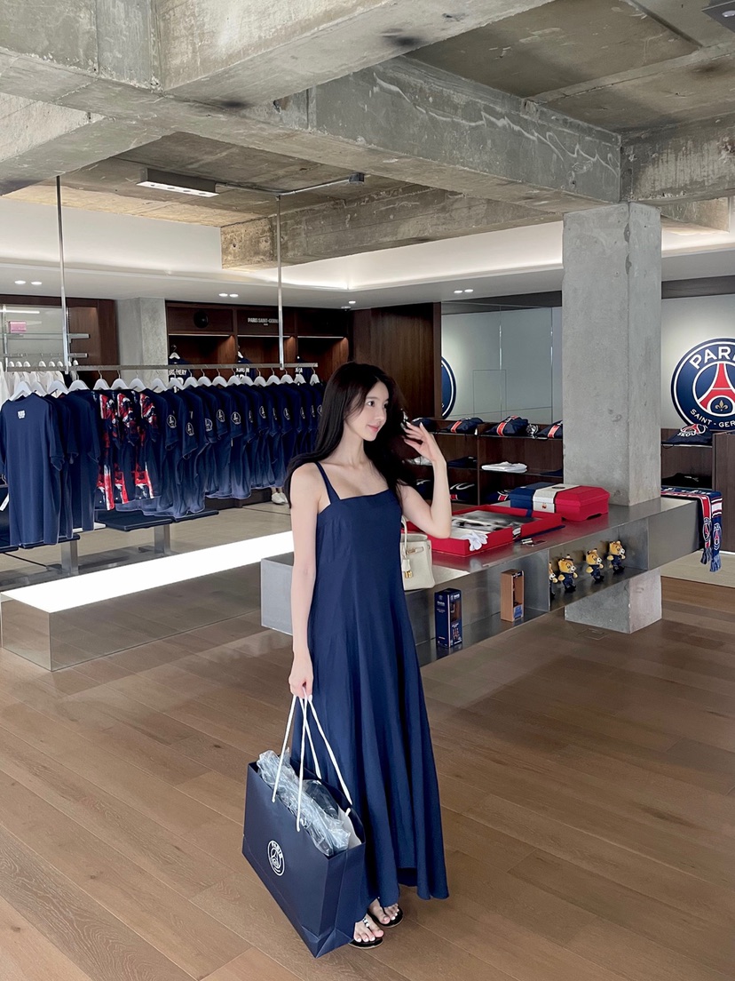 RIAH韓國㊣直郵東大門代購女裝新品熱賣連衣裙蝴蝶結打折長款RIAH連衣裙