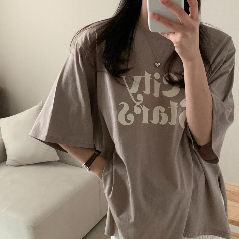 HELLO JINI直郵韓國代購㊣女裝新款職業推薦人氣休閑熱賣T恤HELLO JINIT恤