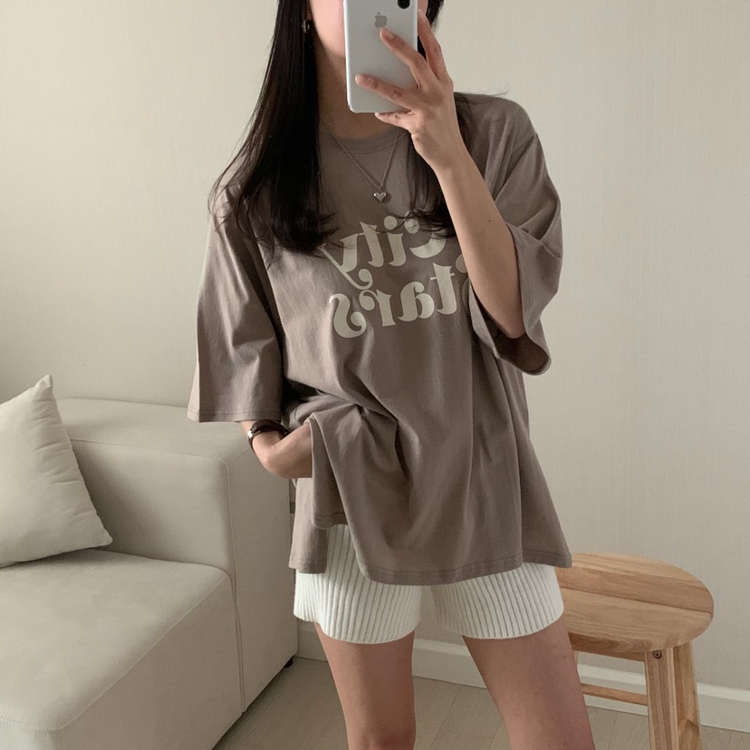 HELLO JINI直郵韓國代購㊣女裝新款職業推薦人氣休閑熱賣T恤HELLO JINIT恤