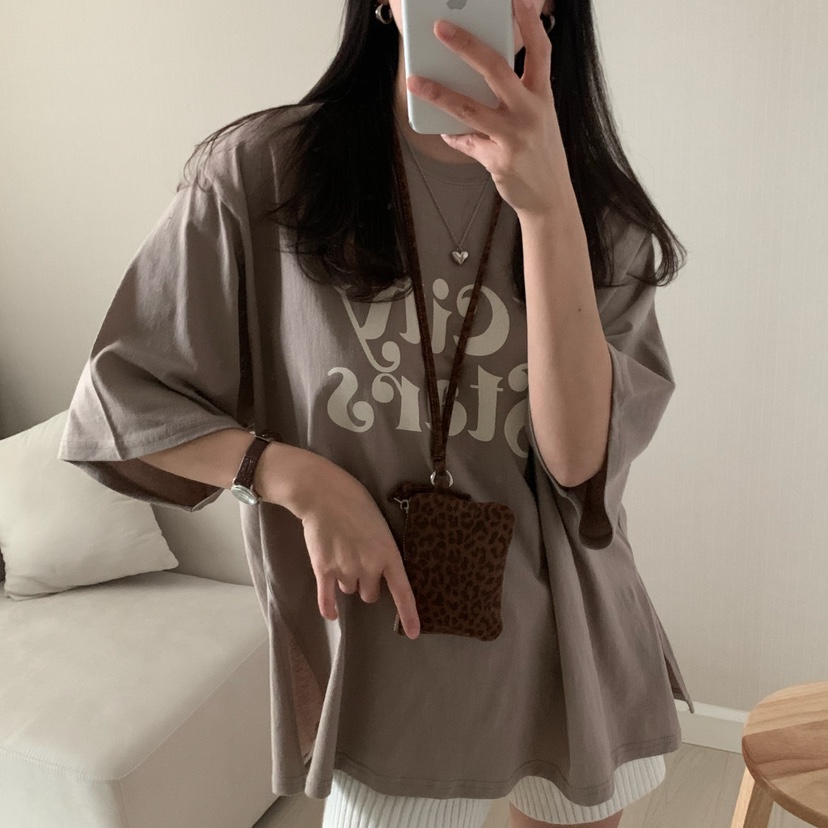 HELLO JINI直郵韓國代購㊣女裝新款職業推薦人氣休閑熱賣T恤HELLO JINIT恤
