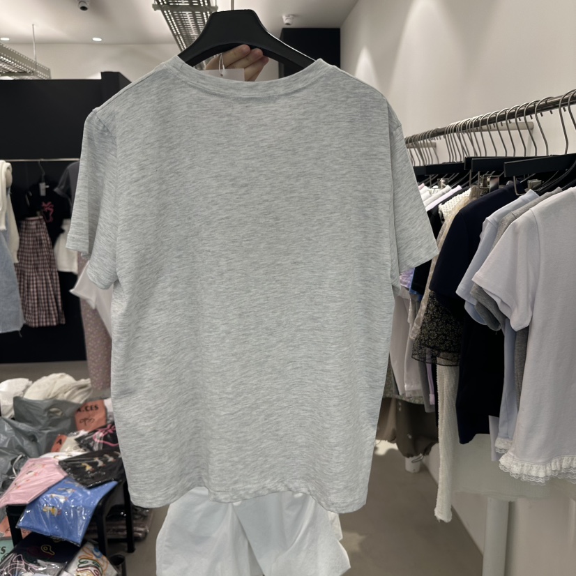A.CES韓國直郵㊣女裝新品職業人氣推薦熱賣25春夏休閑時尚T恤A.CEST恤