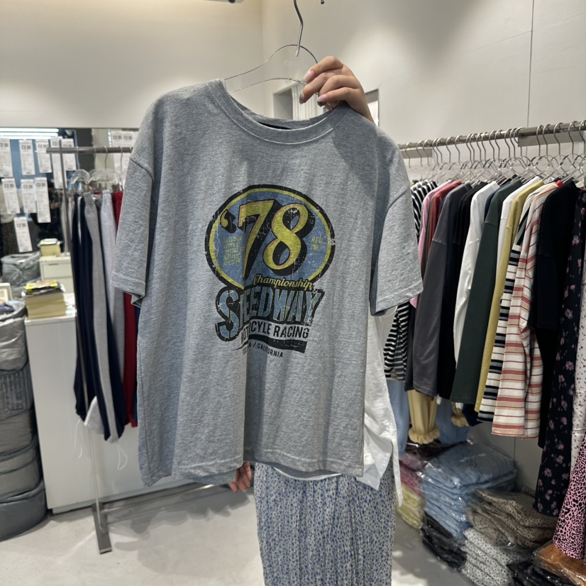 COMBO韓國直郵㊣東大門實拍女裝新品休閑職業25春夏人氣T恤COM_BOT恤圖色2