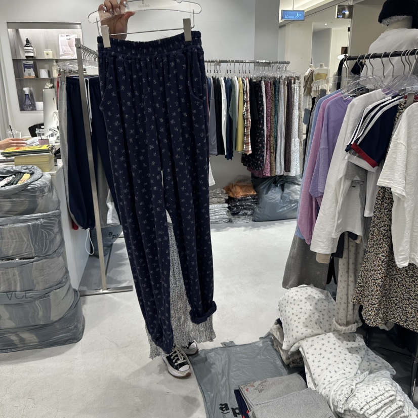 COMBO韓國直郵㊣東大門實拍女裝新品25春夏休閑時尚熱賣休閑褲COM_BO休閑褲圖色3