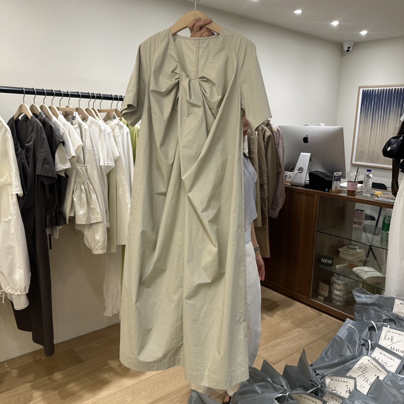 WINSOME直郵韓國代購㊣女裝新品人氣25春夏熱賣休閑推薦連衣裙WINSOME連衣裙圖色3