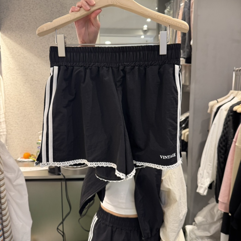 AMOEBA韓國代購女士新款熱賣25春夏人氣休閑推薦職業短褲復古AMOEBA短褲圖色3